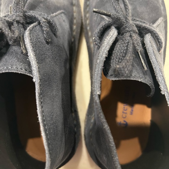 Jcrew Macalister suede navy book.  excellent condition, worn once. Size: K13 - Picture 3 of 4